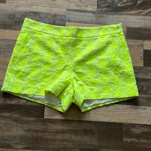 Jcrew floral embroidered shorts size 6